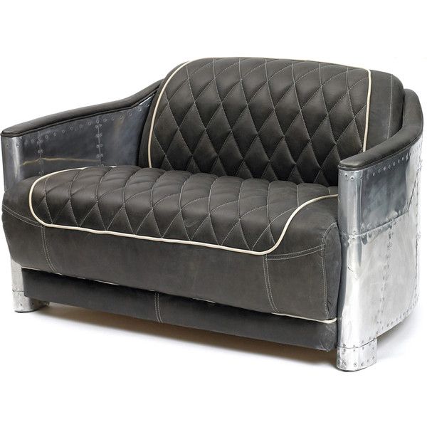 Metal Sofa Designs | Tufted leather sofa, Leather sofa chair .