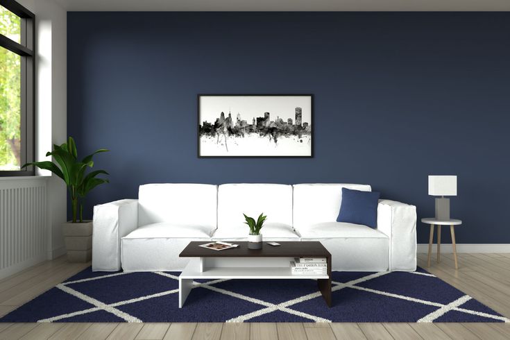 What Color Couch Goes with Blue Wall? (10 Best Color Ideas) | Blue .