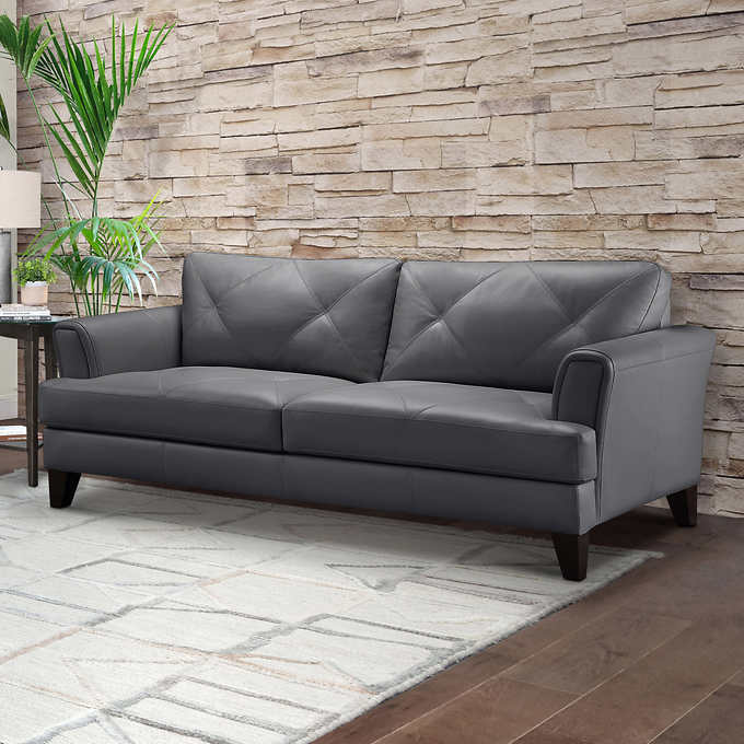 Swinton Leather Sofa | Cost