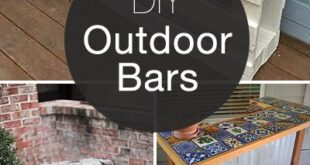 DIY Outdoor Bar Ideas- Relax... Have a Cocktail! | Diy outdoor bar .