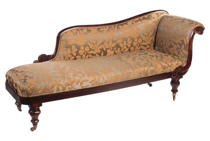 This well preserved 19th Century chaise lounge has been .