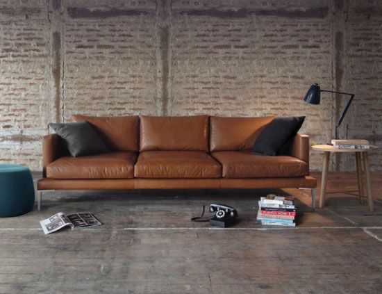 20 Elegant Leather Couch Designs For Your Living Room | Luxury .