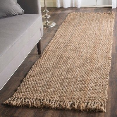2'6"x16' Colette Rug Natural - Safavieh | Natural fiber rugs .
