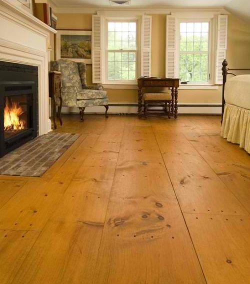 10 Examples of Beautiful Eastern White Pine Wide-Plank Flooring .