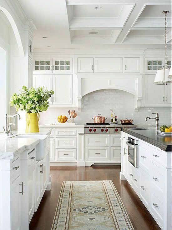 White Cottage Kitchen Ideas | Kitchen renovation, Kitchen .