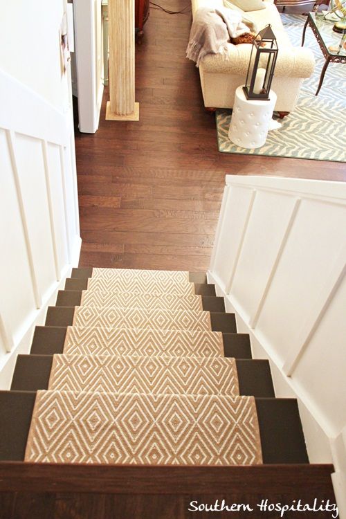 How to decorate your stairs with carpet runners