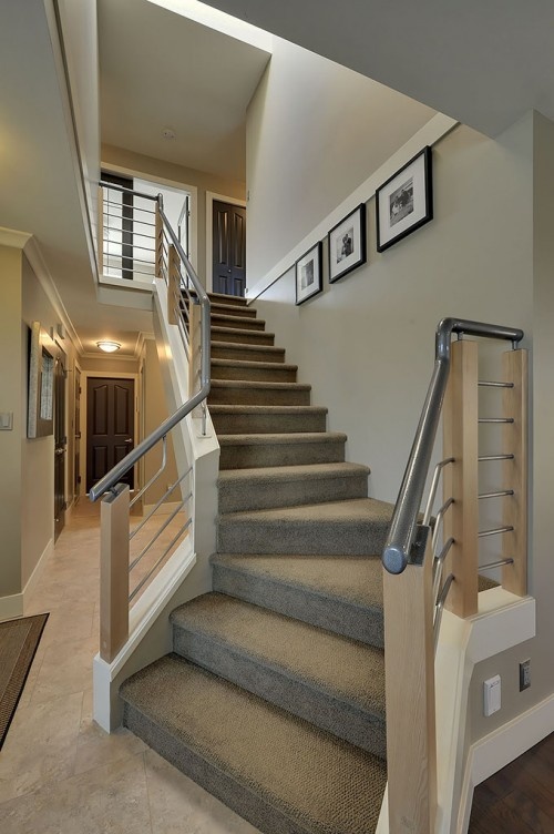 How to Get Your Stair Runners Right | Modern stairs, Basement .
