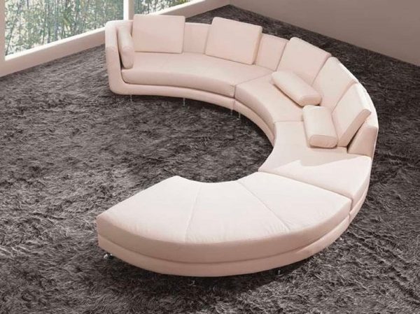 51 Curved Sofas That Make Lounging Look Luxuriously Ch