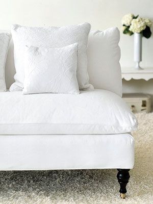 How to Clean Everything White | White upholstery, How to clean .