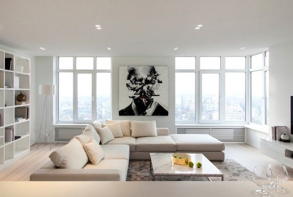 3 Sparkling Apartments That Shine with Wonderful White | Deco .