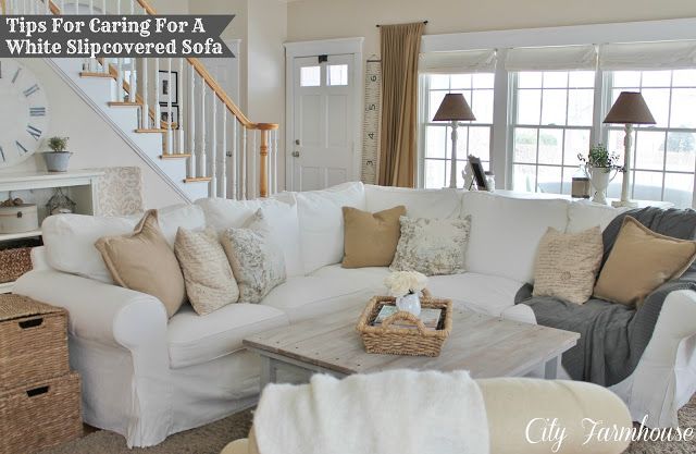 How to keep a white sofa clean