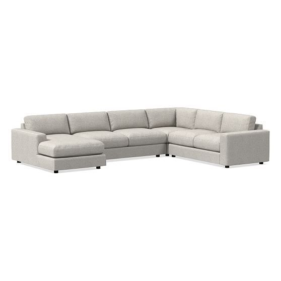 Urban 4 Piece Chaise Sectional | Sofa With Chaise | Sectional sofa .
