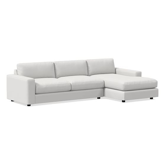 Urban 2 Piece Chaise Sectional | Sofa With Chaise | Sectional sofa .