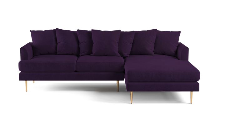 Aime Sectional | Mid century modern sectional sofa, Sectional, Joybi