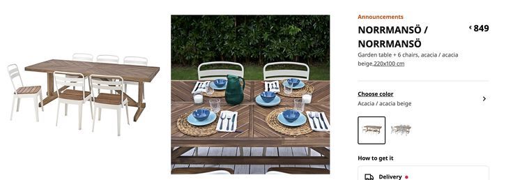 Dining Table | Outdoor decor, Garden table, Outdoor furniture se