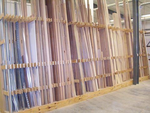 Storing Moulding Stock | Lumber storage, Lumber storage rack, Wood .