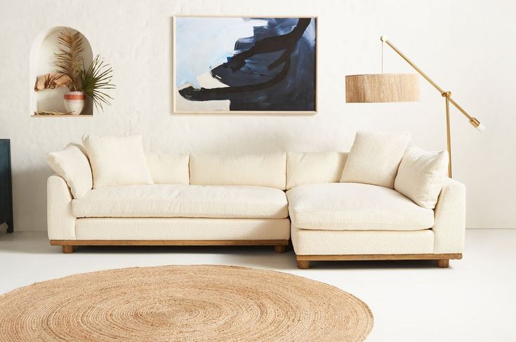 Get the Look: Relaxed Saguaro Sectional | Living room trends, Sofa .