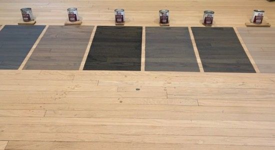 New Gray Blended Hardwood Stains by Duraseal | Grey stained wood .