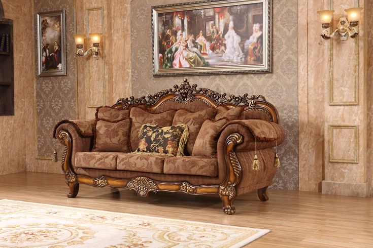 Meridian Furniture Sheraton Cherry Sofa | Мягкая мебель, Интерьер .