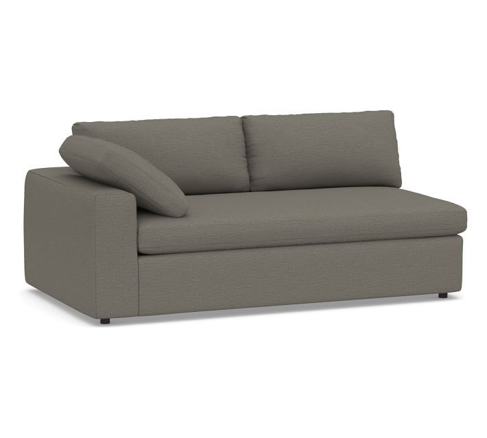 Build Your Own - Dream Square Wide Arm Upholstered Sectional .