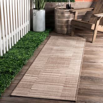 Porch Square Shingles Indoor/Outdoor Beige Rug | Outdoor area rugs .