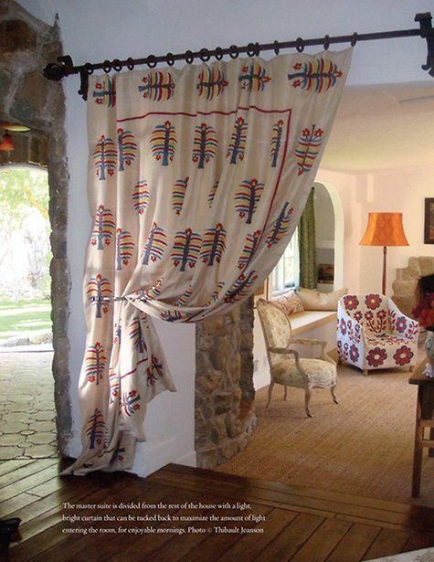 Decorating With Portieres........Drapes For Your Doorways | Wooden .