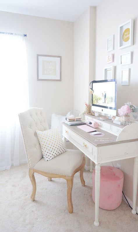 9 Delightfully Modern Takes on The Shabby Chic Home Office .