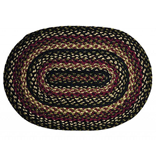 Best Kictchen Rugs | IHF Home Decor Oval Table Placemat Braided .