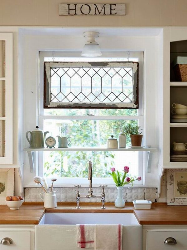 You'll Love These Creative Ways to Dress Up a Kitchen Window .