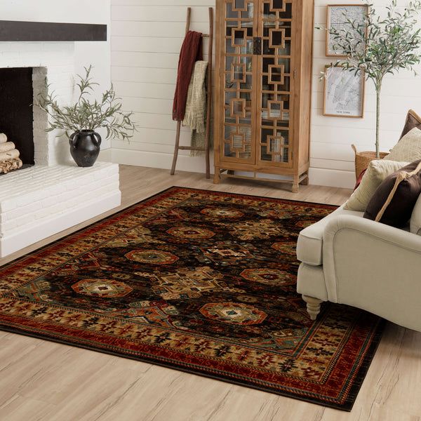 Karastan Spice Market Charlemont Charcoal Area Rug | Area rugs .