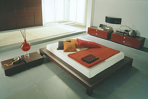 modern japanese bedroom style | Contemporary bedroom furniture .