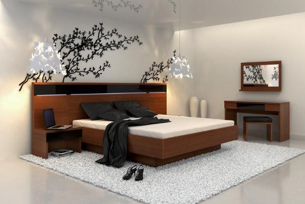 Modern Japanese bedroom | Japanese bedroom decor, Japanese style .