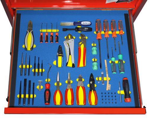Keep your tools safe and secured in the tool storage box