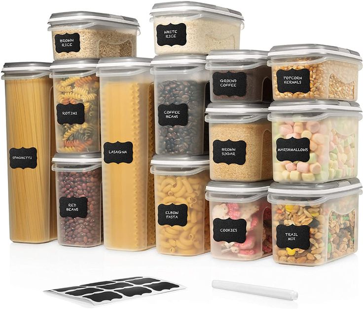 Organize Your Entire Kitchen with These Cute Food Containers .