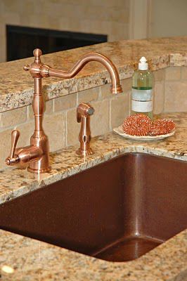 What Faucet Goes with a Copper Sink? - Nomadic Decorator | Copper .