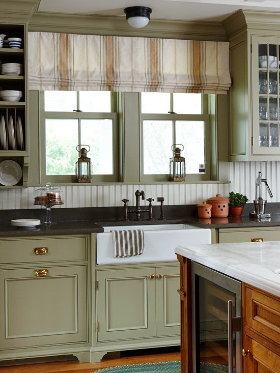 27 Gorgeous Ways to Decorate with Green | Homey kitchen, Home .