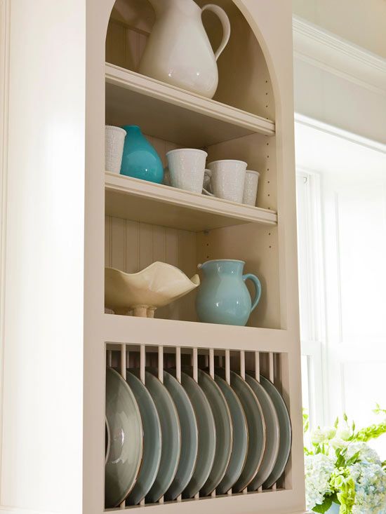 35 Open Storage Ideas for Every Room of Your Home | Shelves, Plate .