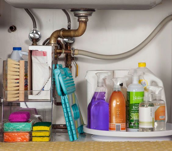 What You Should (and Shouldn't) Store Under the Kitchen Sink .