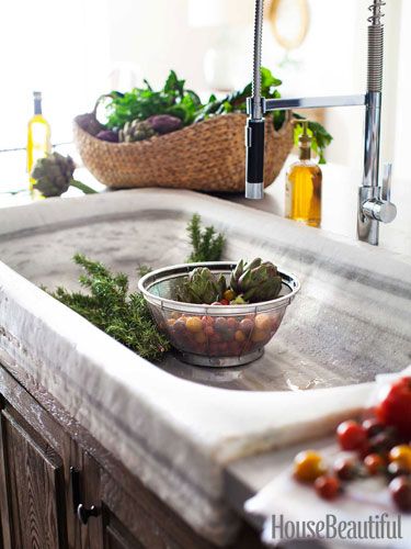 An Old Wood Kitchen | Kitchen marble, Unique kitchen, Stone kitch