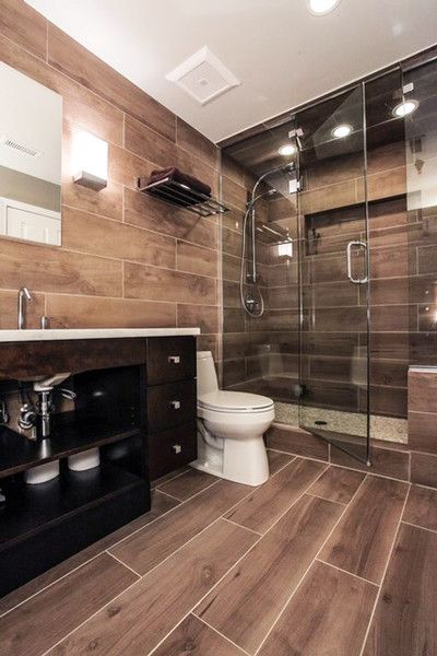 Wood Tiles | Bathroom interior design, Bathroom interior, Bathroom .