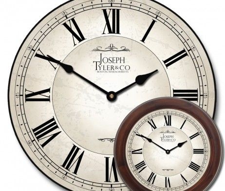 Classic White Clock to buy Online | White clocks, Large white wall .