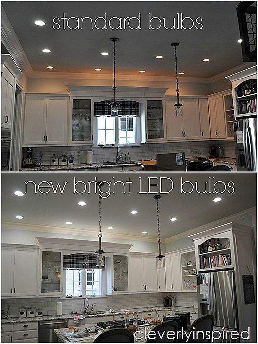 Brightest Recessed lighting for Kitchen - Cleverly Inspired .
