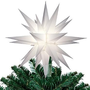 Lighted Star Christmas Tree Topper | Frontgate | Christmas tree .