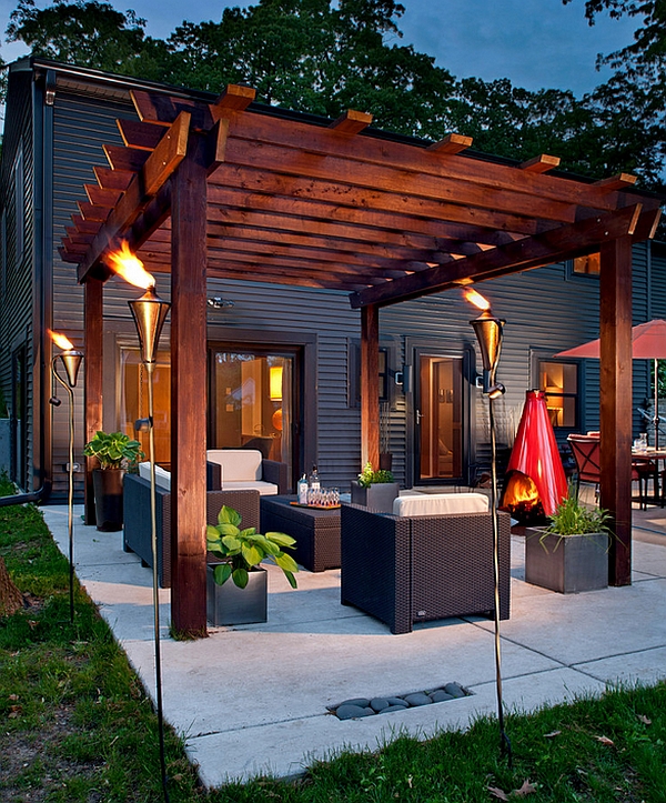 Outdoor Inspiration: Cool Tiki Torches To Light Up Your Magical .