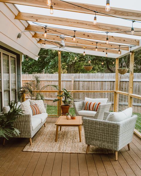 28 Backyard Lighting Ideas - How to Hang Outdoor String Ligh
