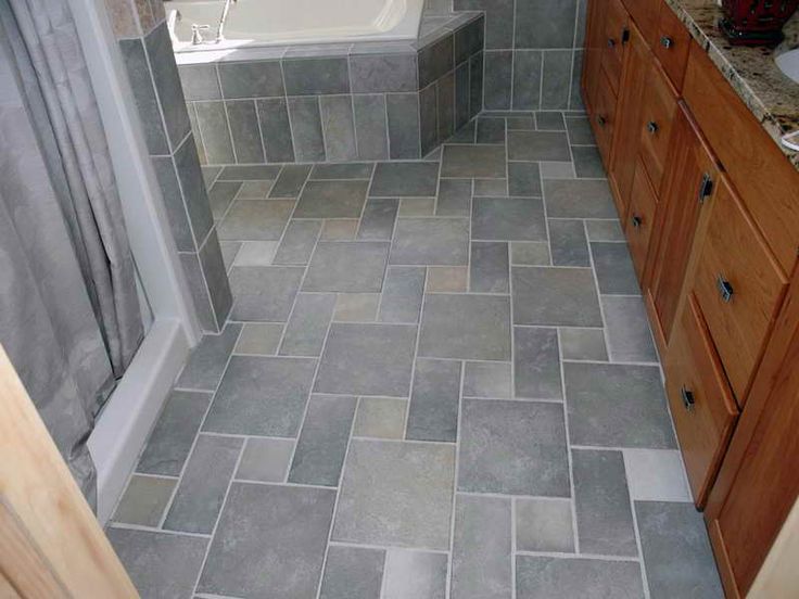 Tile Floors vs. Linoleum - Bath & Granite | Vintage bathroom floor .