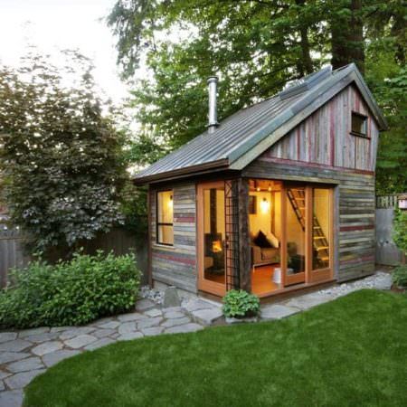 Best Livable Sheds Ideas - 1001 Gardens | Backyard cottage .