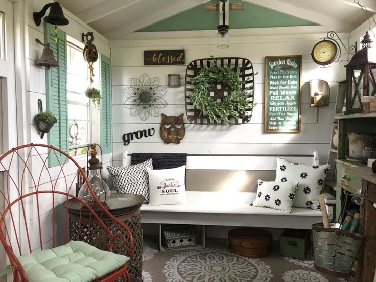 She Shed Interiors: Decorating Ideas to Get Excited About | Shed .