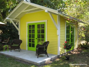 A Sunny Artist Studio | Studio shed, Backyard shed, Backyard stud