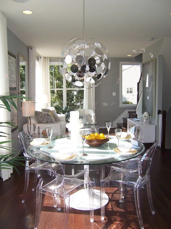 Dining Room Ghost Chairs Design, Pictures, Remodel, Decor and .
